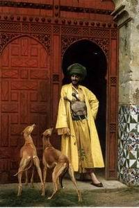  Arab or Arabic people and life. Orientalism oil paintings 39